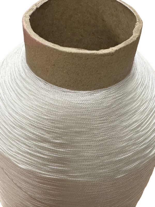 Нитка капронова (поліамідна) - 280текс*12 (3,7 мм) - 1,5 кг - 310 м - Білий