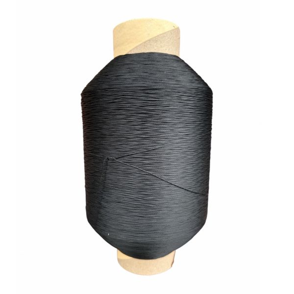 Нитка капроновая (полиамидная) 93,5 текс*3 (0,8 мм) - 1,5 кг - 4500 м - Чёрный