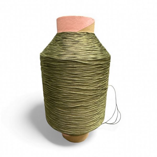 Нитка капронова (поліамідна) - 187текс*3 (1,2 мм) - 1,5 кг - 2340 м - Хакі