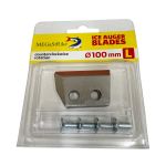 Ножі Megastrike - Ліве обертання - 100L - Ø100 мм - Сталь