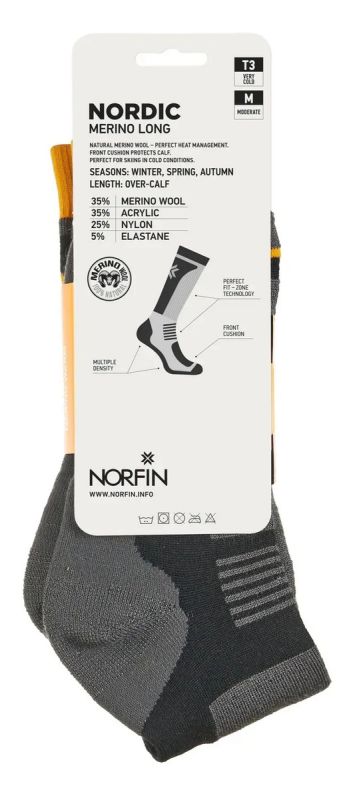 Шкарпетки Norfin T3M Nordic Merino Long