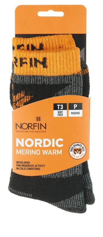 Шкарпетки Norfin T3P Nordic Merino Warm Crew