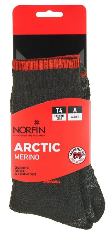 Шкарпетки Norfin T4A Arctic Merino Crew