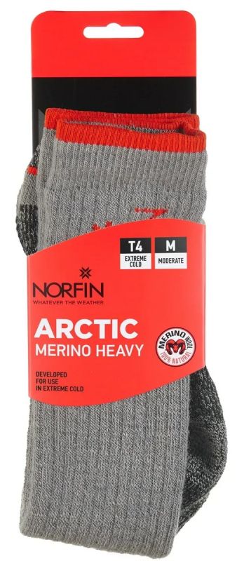 Шкарпетки Norfin T4M Arctic Merino Heavy Long