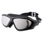 Окуляри для плавання Sainteve SY-9110 - Дзеркальні лінзи - Чорний