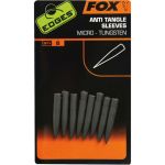 Відбійники обтяжені Fox EDGES Tungsten Anti Tangle Sleeve - Вольфрамові відбійні рукавчики - Розмір: Micro - 8 шт/уп