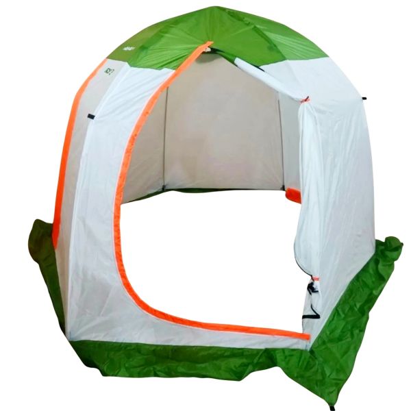 Намет зимовий Fishing ROI Tornado Ise 3 - 220x220x180 см - Білий/Зелений/Помаранчевий
