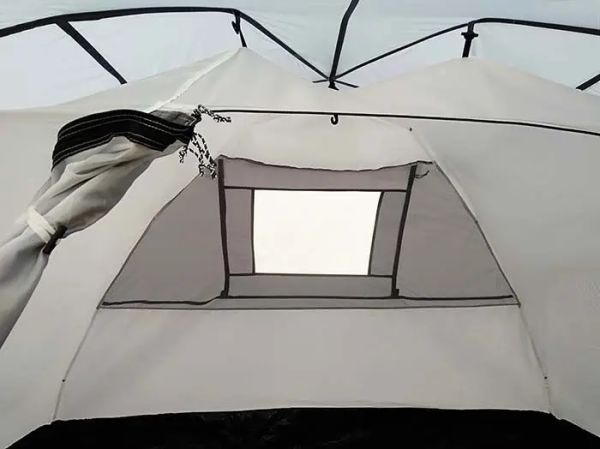 Намет Green Camp 4-місний - GC900 - Сірий