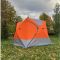 Намет-куб Mircamping 2017 - Напівавтомат - 4-місна - Зимова - Тришарова - З підлогою - Мобільна лазня