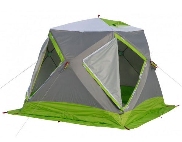 Намет зимовий Лотос Куб 3 Класік Термо - Зелений