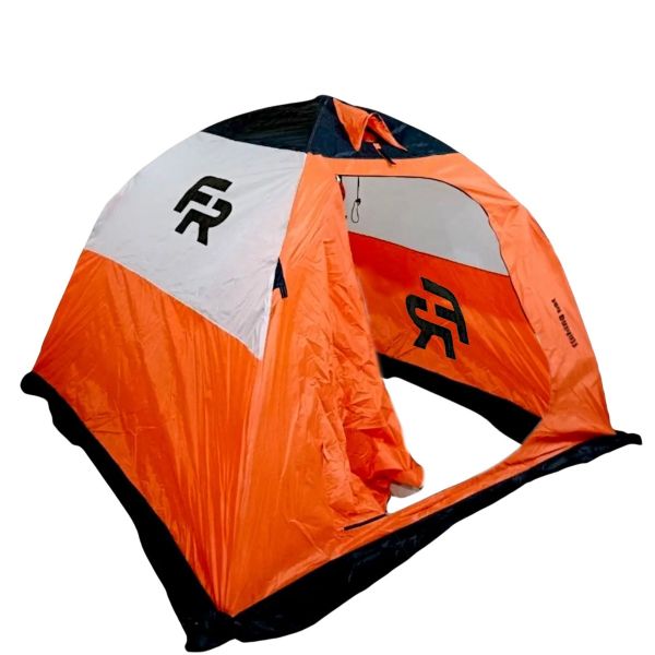 Намет зимовий Fishing ROI Ice Fishing - 200x200x160 см - Помаранчевий/Білий/Коричневий