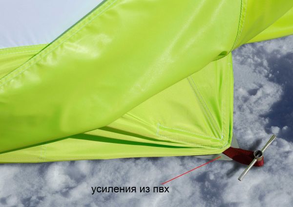 Намет зимовий Лотос Куб 3 Компакт ЕКО - Зелений