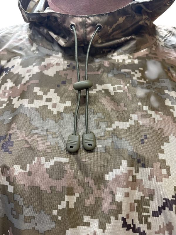 Плащ-намет Пончо - Вид №1 - ЗСУ - Піксель ММ-14