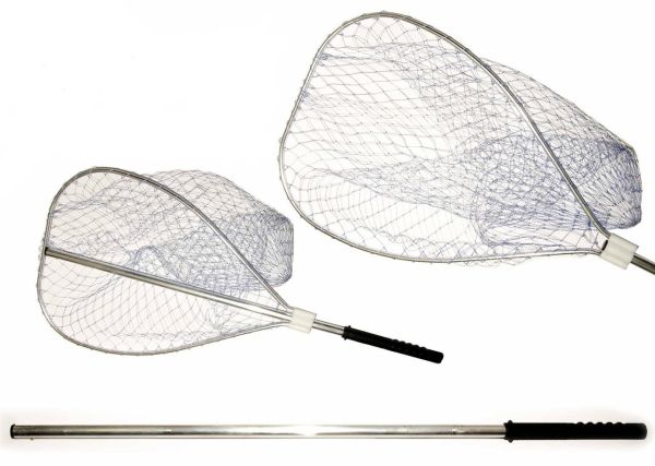 Підсак алюмінієвий Ø45 см круглий з ручкою 90см