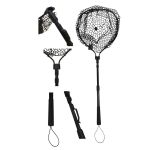 Підсак Briz 001 - Телескопічний - 50х40 см - Вічко сітки 18-25 мм - Чорний