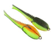 Поролонова рибка-приманка Dancing Fish 3,5" (reverse tail) - ПрофМонтаж - PR802