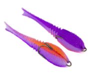 Поролонова рибка-приманка Dancing Fish 3,5" (reverse tail) - ПрофМонтаж - PR813