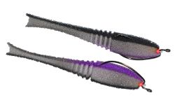 Поролонова рибка-приманка Dancing Fish 5" (reverse tail) offset - ПрофМонтаж - OP208