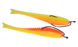 Поролонова рибка-приманка Dancing Fish 5" (reverse tail) offset - ПрофМонтаж - OP210