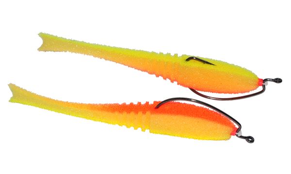 Поролонова рибка-приманка Dancing Fish 5" (reverse tail) offset - ПрофМонтаж - OP210