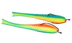 Поролонова рибка-приманка Dancing Fish 5" (reverse tail) offset - ПрофМонтаж - OP211