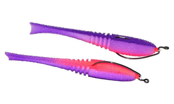 Поролонова рибка-приманка Dancing Fish 5" (reverse tail) offset - ПрофМонтаж - OP2113