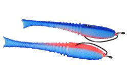 Поролонова рибка-приманка Dancing Fish 5" (reverse tail) offset - ПрофМонтаж - OP215