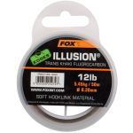Поводочний матеріал м'який флюорокарбоновий Fox Illusion Soft - Hooklink - Trans Khaki - 50 м