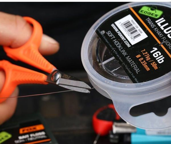 Поводочний матеріал м'який флюорокарбоновий Fox Illusion Soft - Hooklink - Trans Khaki - 50 м