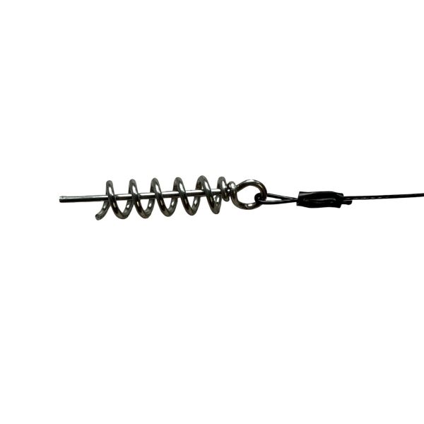Повідець Goss для оснастки силікону Stinger Rig 1x7 - 9,5 см - Трійник №2 - 11 кг - 3 шт/уп