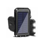 Повербанк (Power Bank) Solar Charger - 20000mAh - З сонячною панеллю та ліхтариком