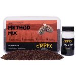 Підгодовування RPF Метод-Мікс 2в1 "Classic" - Old School - 400 г пелетса Ø2 мм + 50 мл ліквіду