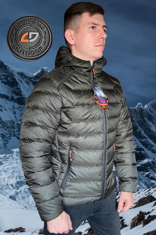 Пуховик зимовий чоловічий Carpe Diem "Bigfoot Winter" -25°C - Хакі