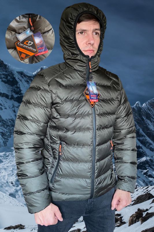 Пуховик зимовий чоловічий Carpe Diem "Bigfoot Winter" -25°C - Хакі