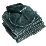 Раколовка гармошка Wolf №32 - 6 м - 43x33 см - Вічко 5 мм - 8 входів - Зелений