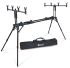 Підставка Rod Pod Anvi Harizon RPH4 Black - Алюміній - 8 кріплень - На 4 вудилища - Чорний