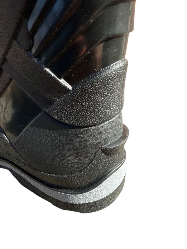 Чоботи Realpaks чоловічі СМ-5/3 - Триколірні - ПВХ - Чорний/Сірий/Чорний