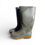 Чоботи Realpaks чоловічі СМ-5/3 - ПВХ - Хакі/Помаранчевий/Чорний