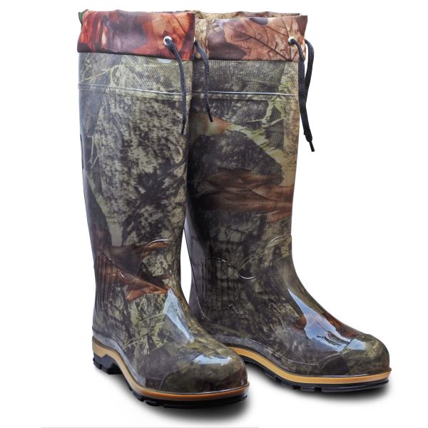 Чоботи силіконові з манжетом Гума Трест М-01 - Без вкладиша (NEW) - Дубок