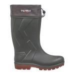 Чоботи Torvi Т-40°С - ЕВА + ПУ - шипована підошва - з 4-х шаровим змінним вкладишем (хутро) - Олива