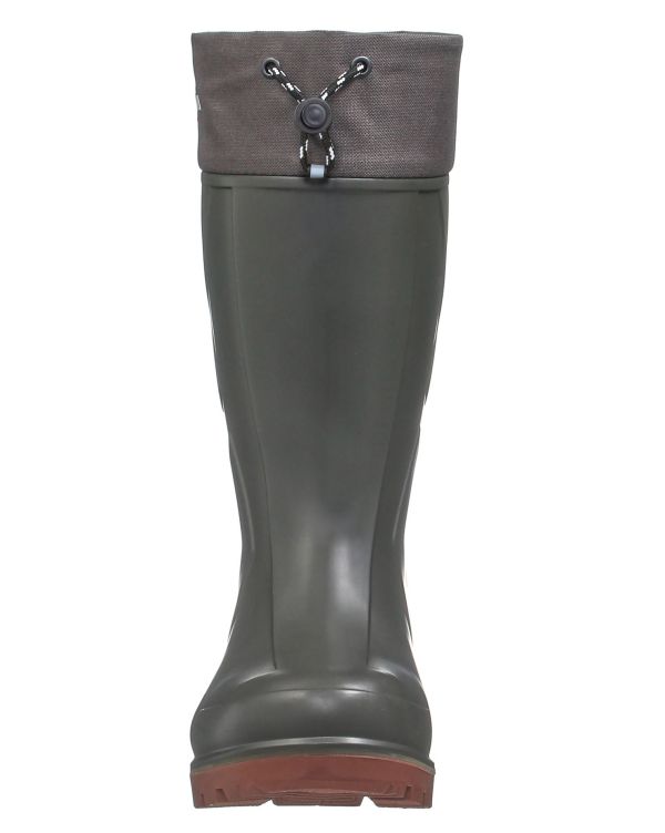 Чоботи Torvi Т-40°С - ЕВА + ПУ - шипована підошва - з 4-х шаровим змінним вкладишем (хутро) - Олива