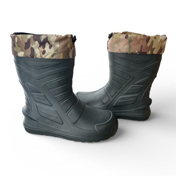 Сапоги Realpaks ЭТСМ-15 Пена - С манжетом и утеплителем - До -30°С - Хаки