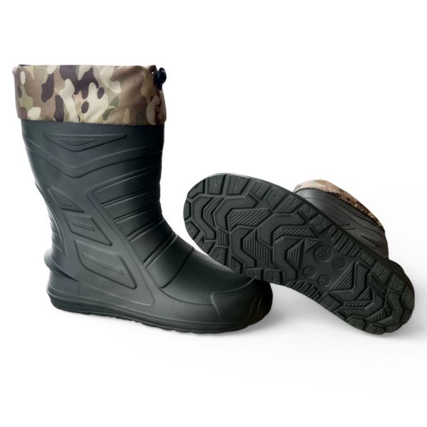 Сапоги Realpaks ЭТСМ-15 Пена - С манжетом и утеплителем - До -30°С - Хаки