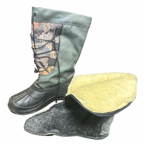 Чоботи Гума Трест - Піна+ПВХ (з утеплювачем) - До -30°С - Осінній ліс