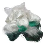 Сітка рибальська тристінна - Вшитий вантаж - Жилка Ø0,20 мм - 5x100 м - Поплавець 60 мм - Білий