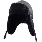 Шапка-вушанка Anvi - Чорна