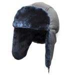 Шапка-вушанка Anvi - Темно-сіра