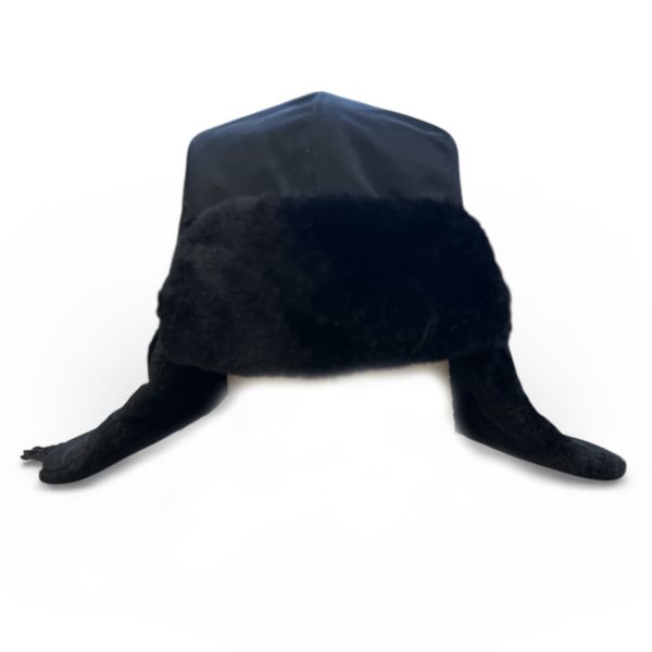Шапка-вушанка - Великобританія - Чорна