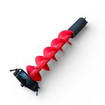 Шнек Fishing ROI для льодобуру IceHorn під шуруповерт - 150 мм - Червоний