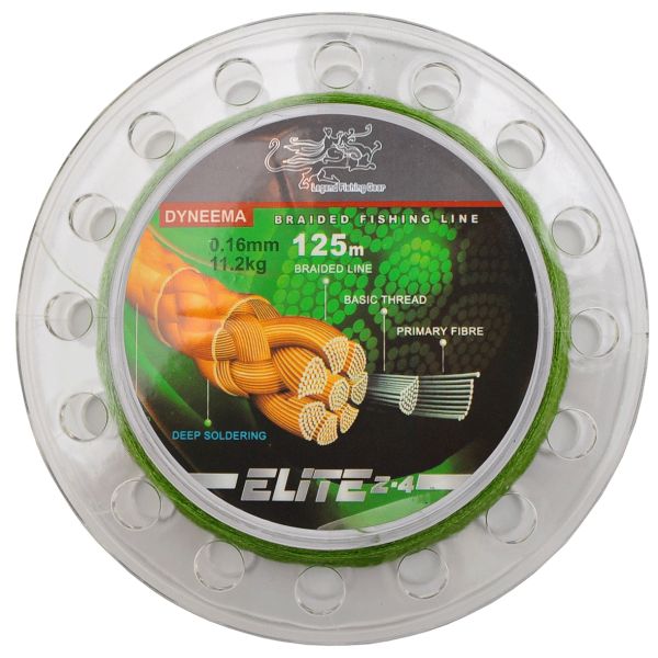 Шнур LFG – Elite Z-4 – Green – 125 метрів